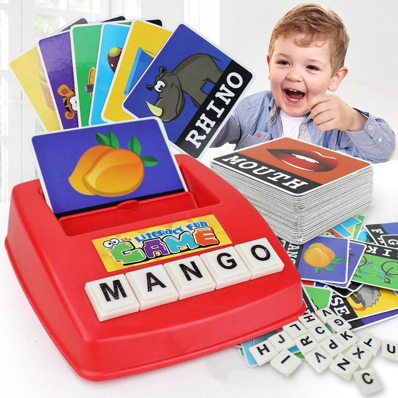 Kids Educational Games Learn English - Baby Toys English Spelling Alphabet Letter