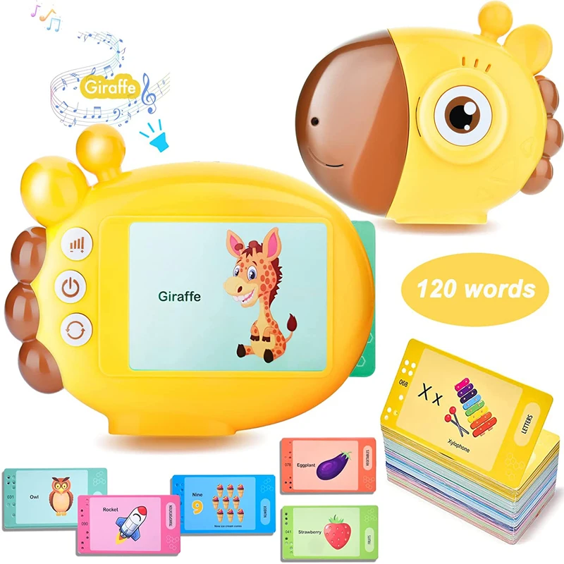 Kids Educational Games Learn English - Giraffe Flash Card Reader Sight Words