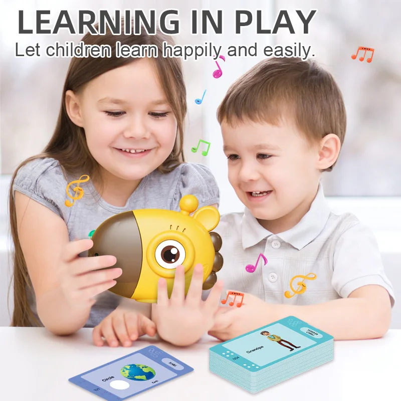 Giraffe Flash Card Reader Sigh - огляд і ціна Kids Educational Games Learn English
