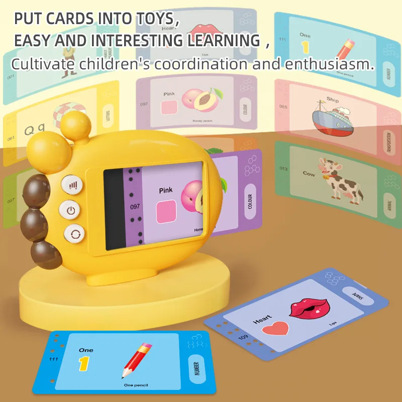 Giraffe Flash Card Reader Sigh - огляд і ціна Kids Educational Games Learn English
