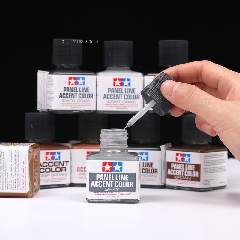 Panel Line Accent Color 40ml E - огляд і ціна Tamiya Model Paint Set