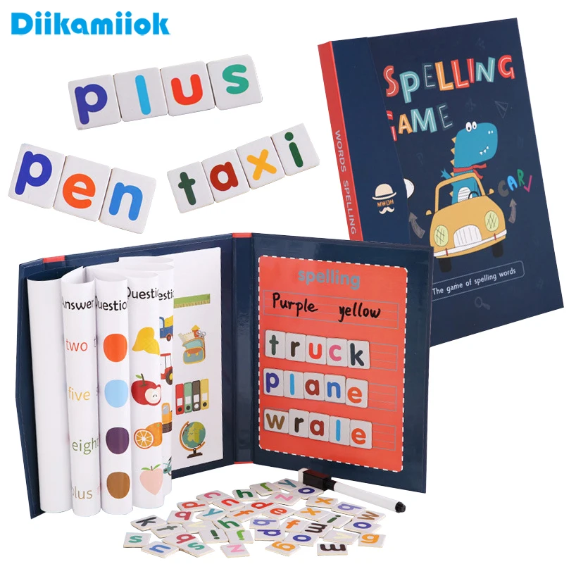 1pc Magnetic Alphabet Spelling - огляд і ціна Kids Educational Games Learn English