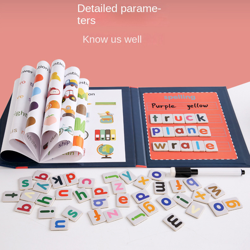 1pc Magnetic Alphabet Spelling - огляд і ціна Kids Educational Games Learn English