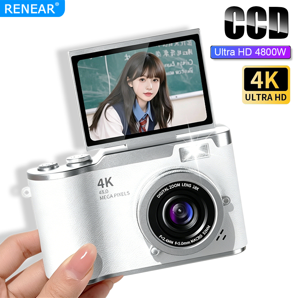 Portable 4K CCD Digital Camera - огляд і ціна Kids Education News