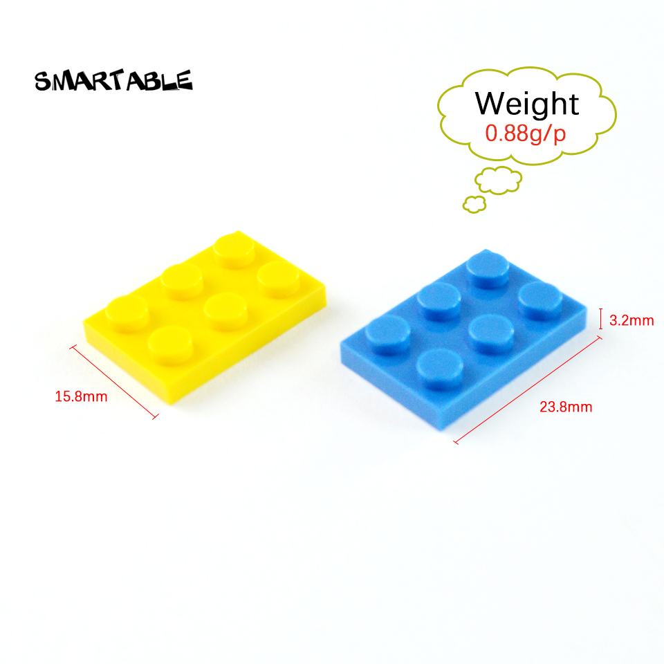 Smartable Bulk Plate 2X3 Build - огляд і ціна Kids Education Logo