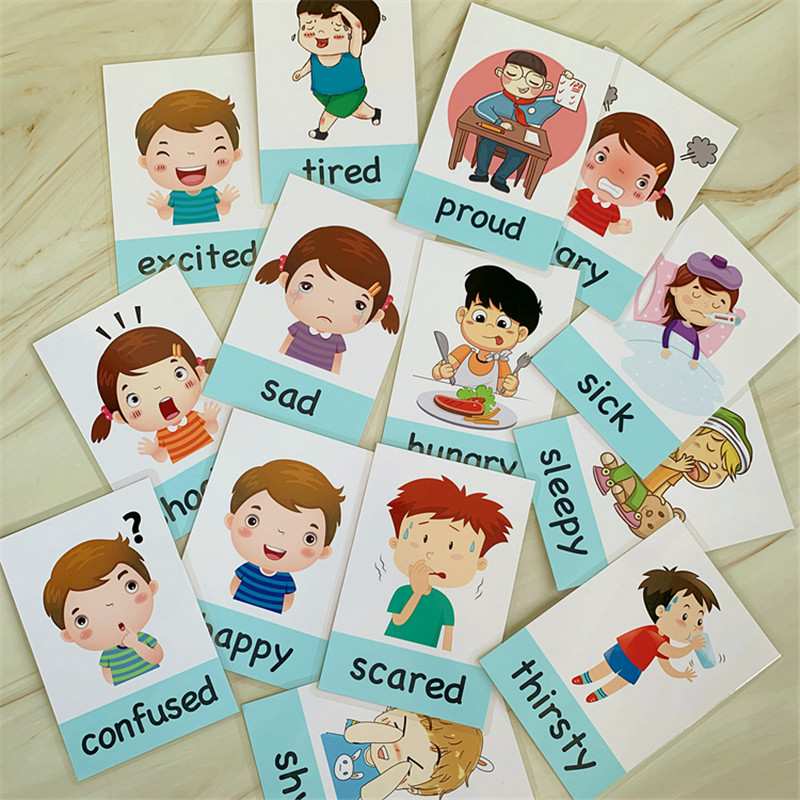 14pcs Montessori Baby English  - огляд і ціна Kids Educational Games Learn English