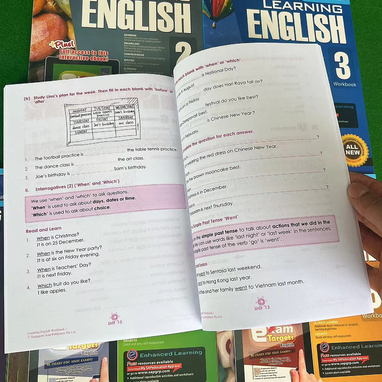 2 Book Sap Education 1- 6 Grad - огляд і ціна Kids Education In Singapore