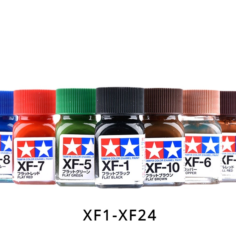 TAMIYA Enamel Paint Flat Color - огляд і ціна Tamiya Model Paint Set