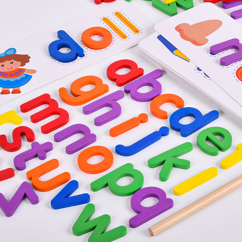 52pcs English Alphabet Spellin - огляд і ціна Kids Educational Games Learn English