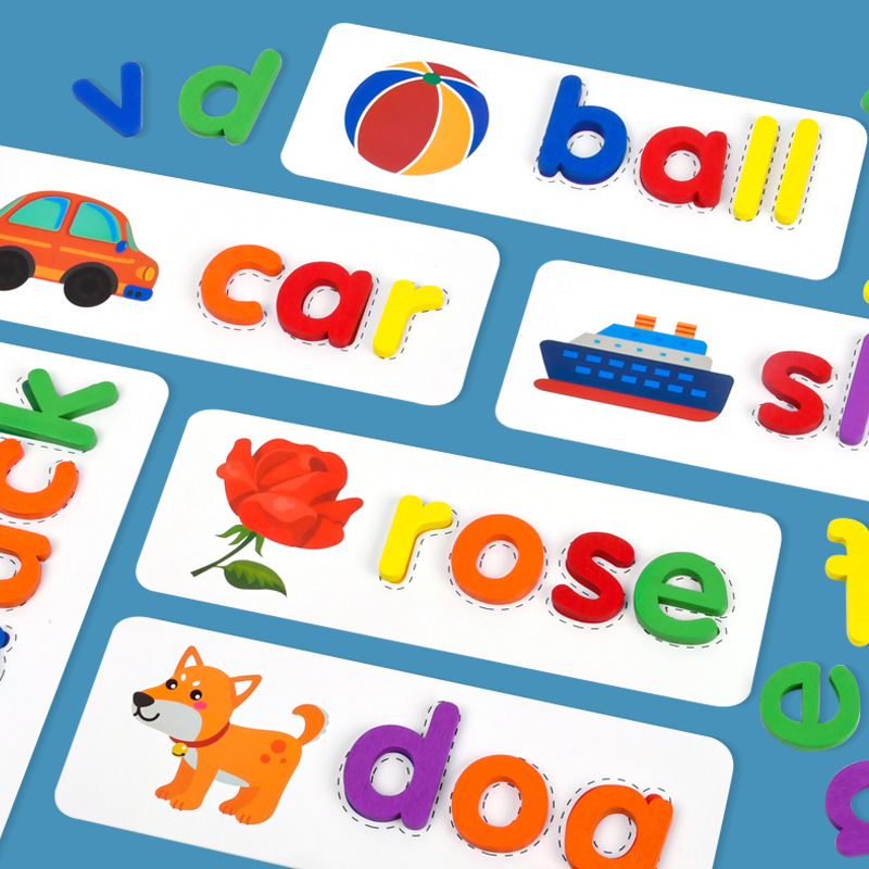 52pcs English Alphabet Spellin - огляд і ціна Kids Educational Games Learn English