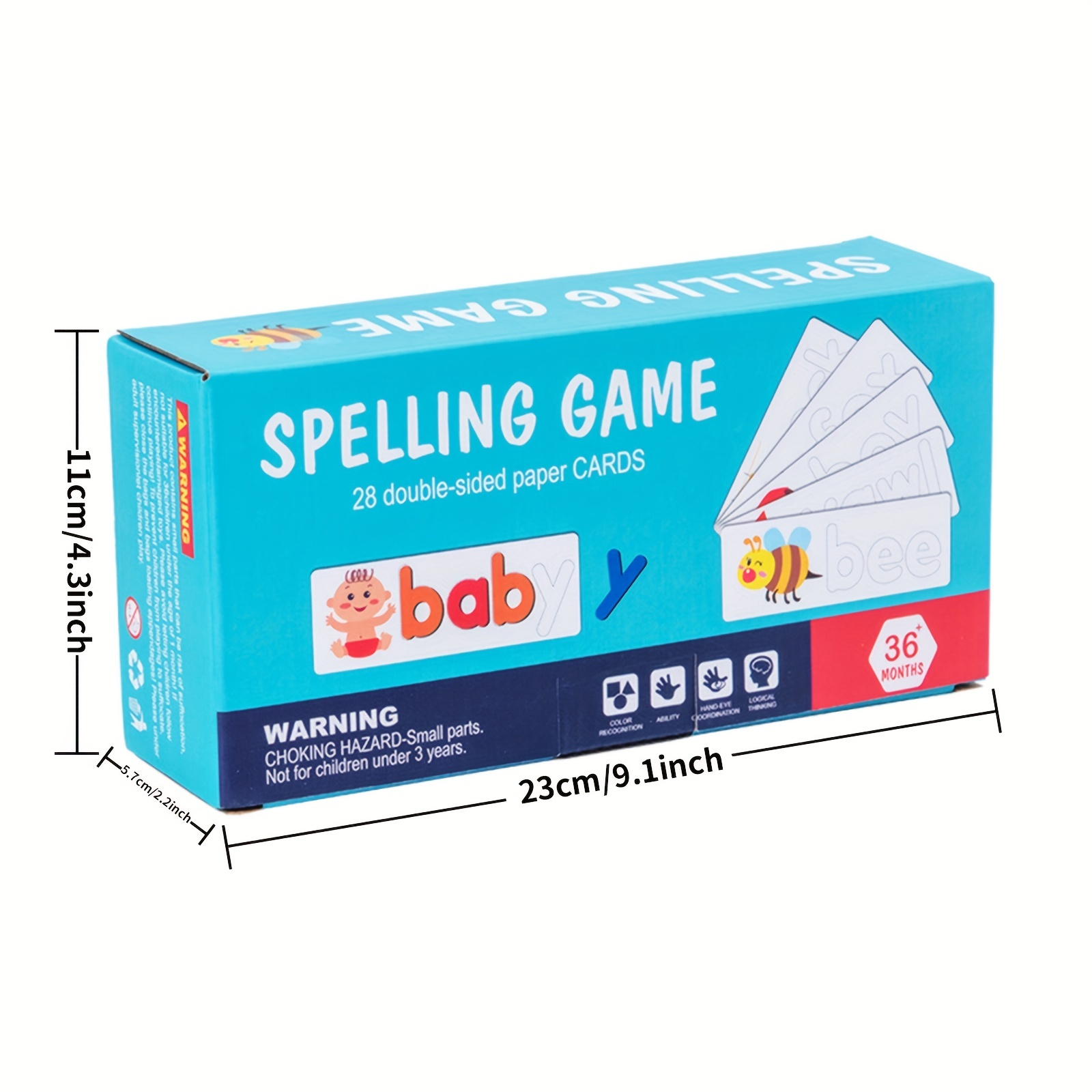 Montessori Alphabet Spelling W - огляд і ціна Kids Educational Games Learn English