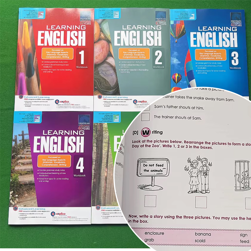 1 Book Sap Education 1- 6 Grad - огляд і ціна Kids Education In Singapore