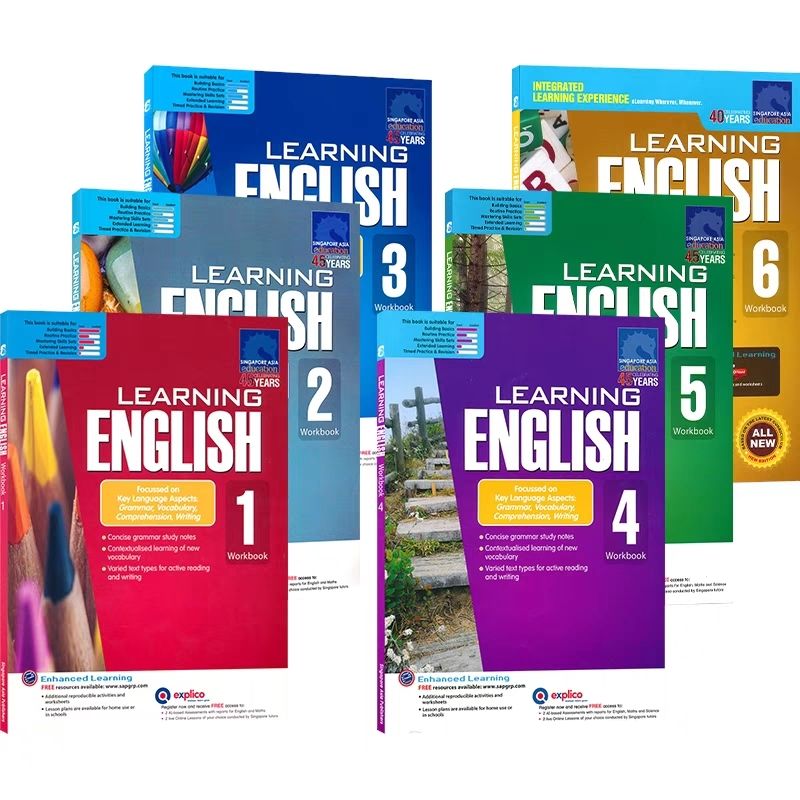 1 Book Sap Education 1- 6 Grad - огляд і ціна Kids Education In Singapore