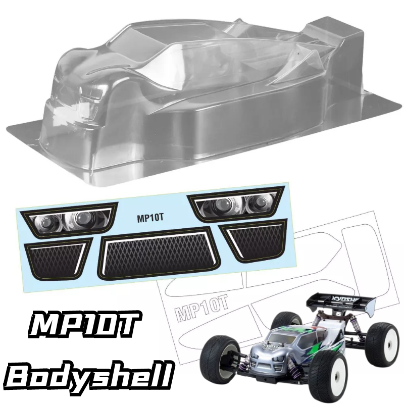 1/8 RC PC shell body Fit kyosh - огляд і ціна Tamiya Model Paint Set