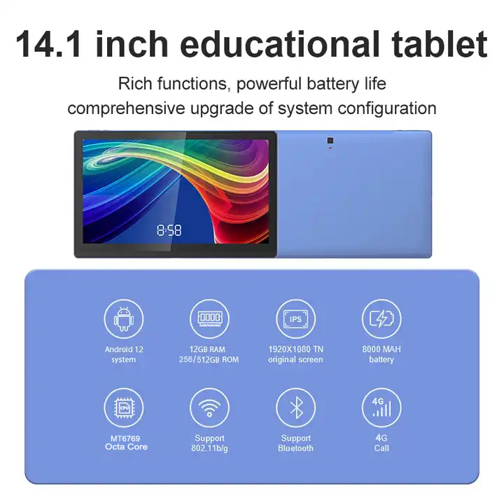 Large Screen 14.1 Inch Tablet  - огляд і ціна Japanese Kids Education