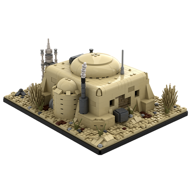 932pcs MOC SW Obi Wan S Hut Ta - огляд і ціна Kids Education Pdf