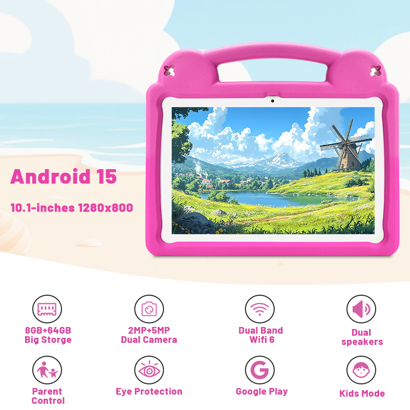 ANRY Android 15 Kids Tablet 10 - огляд і ціна Japanese Kids Education