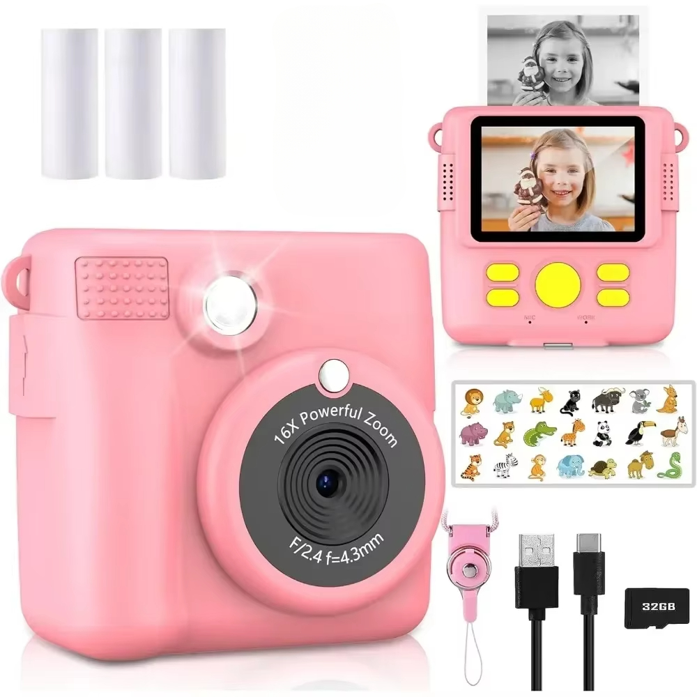 Instant Print Camera for Kids, - огляд і ціна Kids Education News