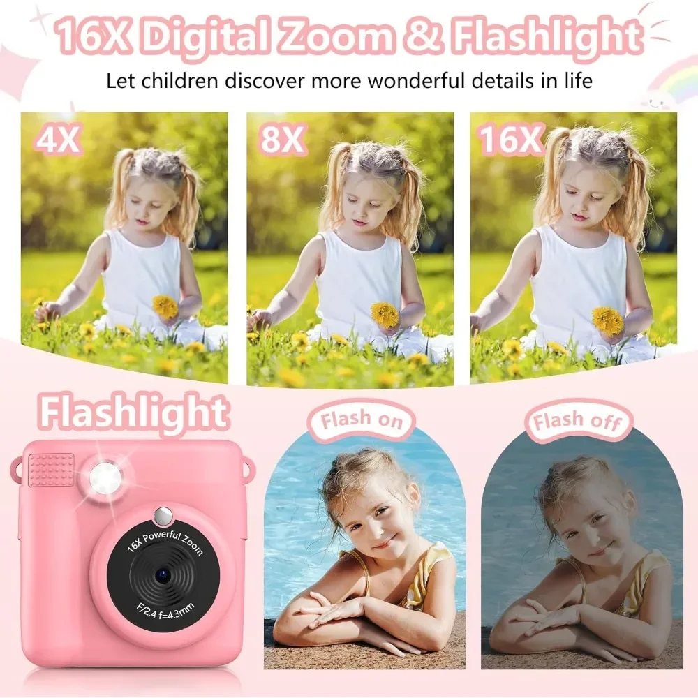 Instant Print Camera for Kids, - огляд і ціна Kids Education News