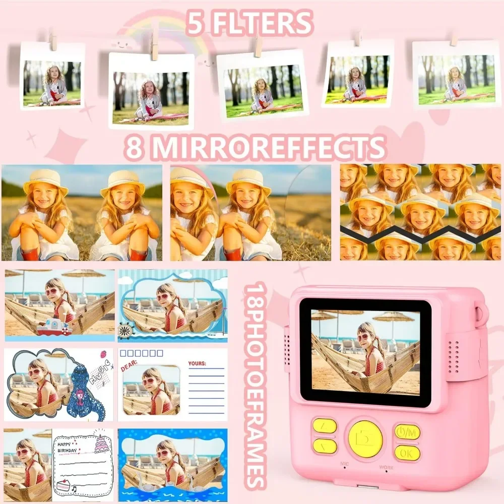 Instant Print Camera for Kids, - огляд і ціна Kids Education News