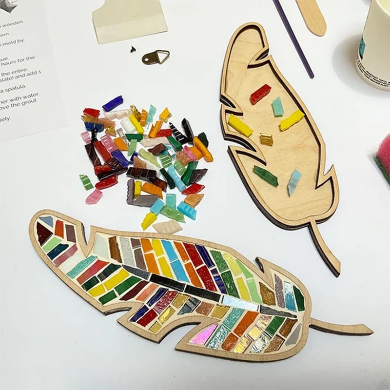 DIY Mosaic Coaster Colored Fea - огляд і ціна Kids Education Product