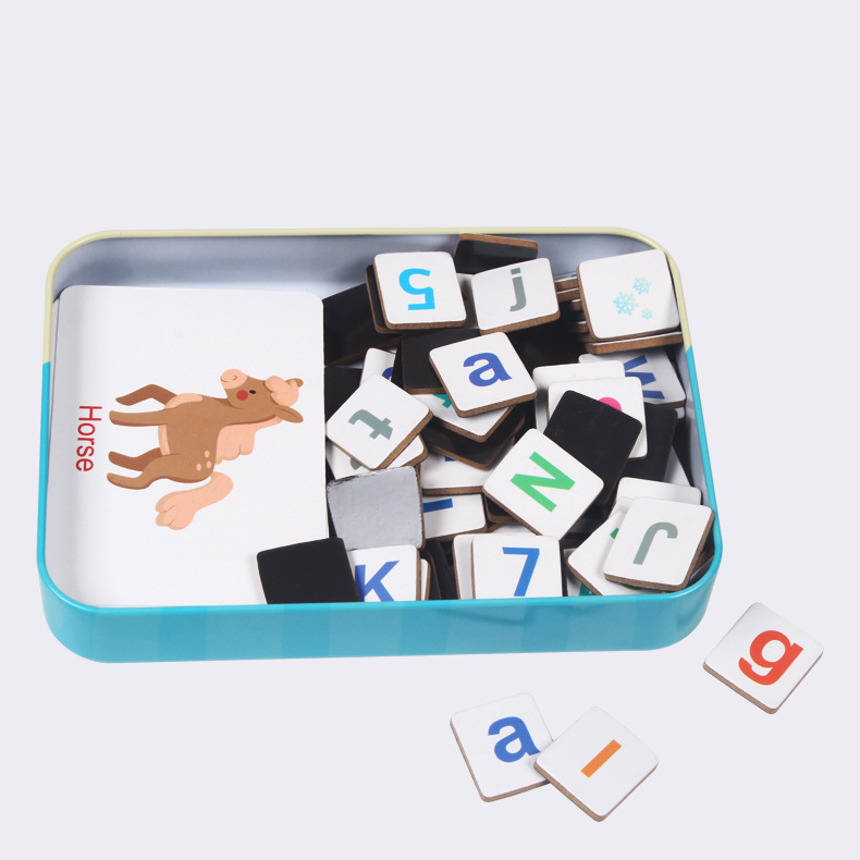 Wooden Puzzle Flash Cards Game - огляд і ціна Kids Educational Games Learn English