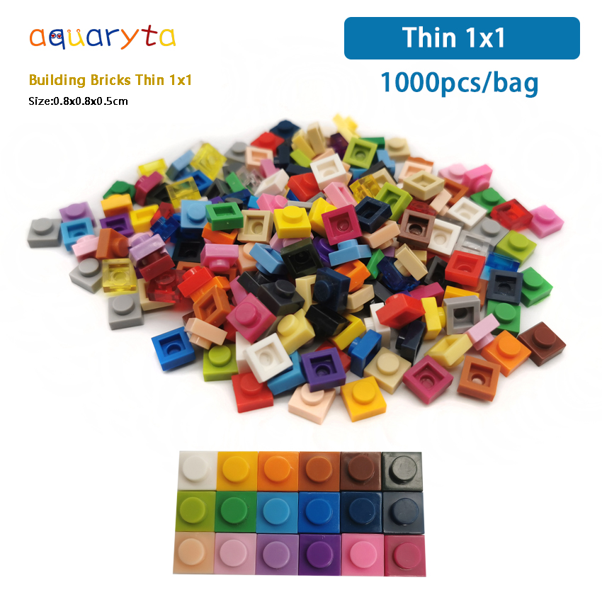 Aquaryta 1000pcs Building Bric - огляд і ціна Kids Education Logo