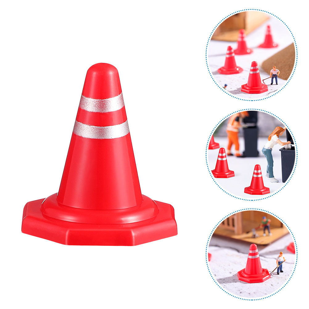 24Pcs Mini Traffic Cones Red P - огляд і ціна Kid Educational
