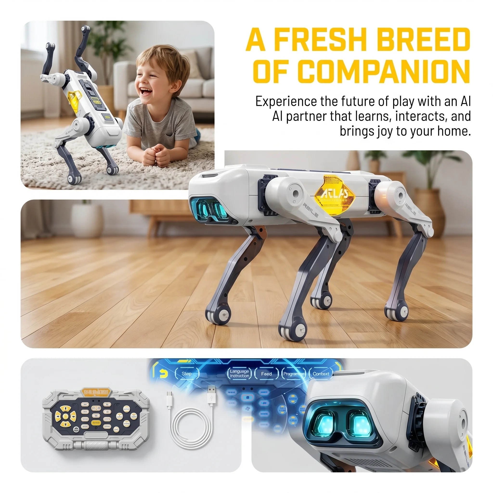 AI Smart Robot Dog, Voice & AP - огляд і ціна Kid Educational