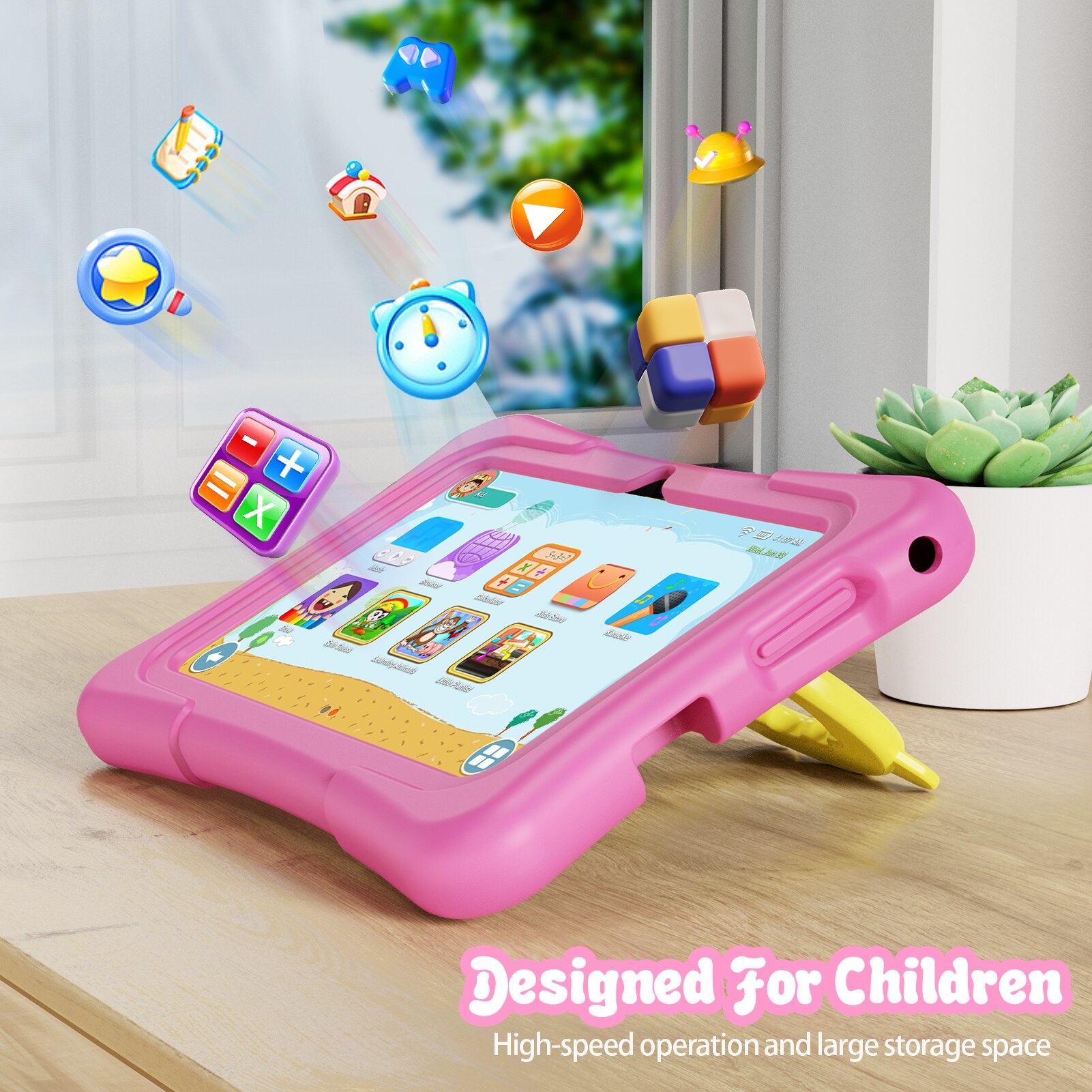 PRITOM Tablet for Kids 7 Inch  - огляд і ціна Japanese Kids Education