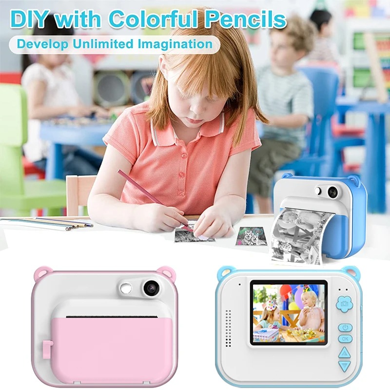 Children's Camera With Print K - огляд і ціна Japanese Kids Education